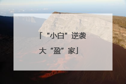 “小白”逆袭大“盈”家