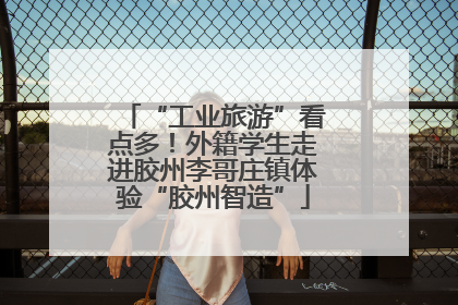 “工业旅游”看点多！外籍学生走进胶州李哥庄镇体验“胶州智造”