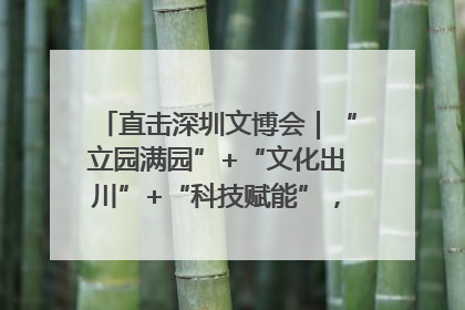 直击深圳文博会｜“立园满园”+“文化出川”+“科技赋能”，成都传媒发布三大文创领域合作清单