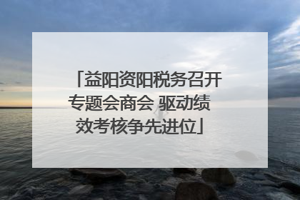 益阳资阳税务召开专题会商会 驱动绩效考核争先进位