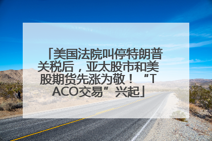 美国法院叫停特朗普关税后，亚太股市和美股期货先涨为敬！“TACO交易”兴起