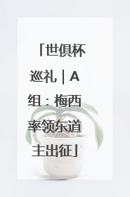 世俱杯巡礼｜A组：梅西率领东道主出征