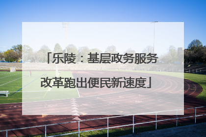 乐陵：基层政务服务改革跑出便民新速度