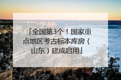 全国第3个！国家重点地区考古标本库房（山东）建成启用