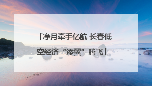 净月牵手亿航 长春低空经济“添翼”腾飞