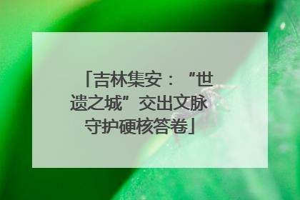 吉林集安：“世遗之城”交出文脉守护硬核答卷