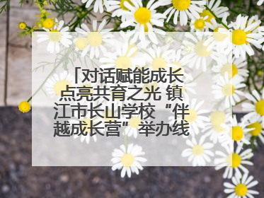 对话赋能成长 点亮共育之光 镇江市长山学校“伴越成长营”举办线下活动