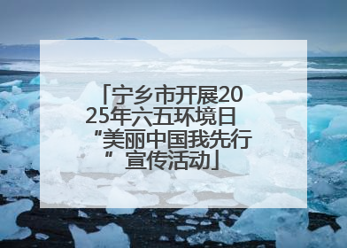 宁乡市开展2025年六五环境日“美丽中国我先行”宣传活动