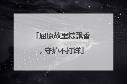 屈原故里粽飘香，守护不打烊