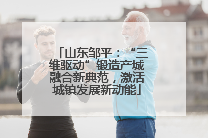 山东邹平：“三维驱动”锻造产城融合新典范，激活城镇发展新动能