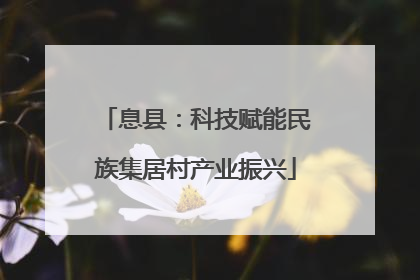 息县：科技赋能民族集居村产业振兴