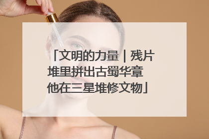 文明的力量｜残片堆里拼出古蜀华章 他在三星堆修文物