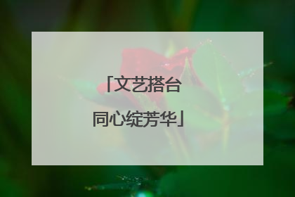文艺搭台 同心绽芳华
