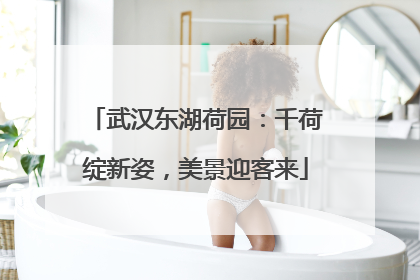 武汉东湖荷园：千荷绽新姿，美景迎客来