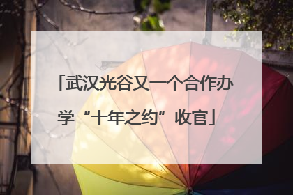 武汉光谷又一个合作办学“十年之约”收官