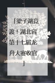 梁子湖竞渡！湖北省第十七届龙舟大赛收官