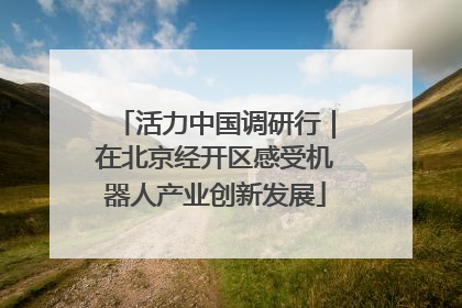 活力中国调研行｜在北京经开区感受机器人产业创新发展