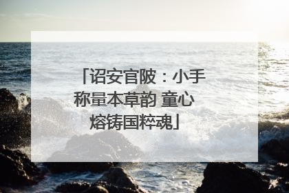 诏安官陂：小手称量本草韵 童心熔铸国粹魂
