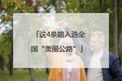 这4条路入选全国“美丽公路”
