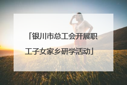 银川市总工会开展职工子女家乡研学活动