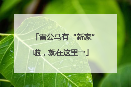 雷公马有“新家”啦，就在这里→