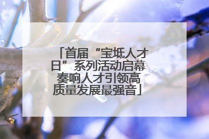 首届“宝坻人才日”系列活动启幕 奏响人才引领高质量发展最强音
