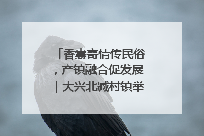 香囊寄情传民俗，产镇融合促发展｜大兴北臧村镇举办端午主题活动