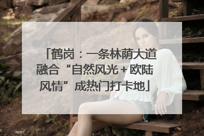 鹤岗：一条林荫大道融合“自然风光＋欧陆风情”成热门打卡地
