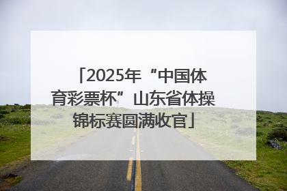 2025年“中国体育彩票杯”山东省体操锦标赛圆满收官