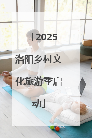 2025洛阳乡村文化旅游季启动