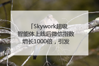 Skywork超级智能体上线后微信指数增长1000倍，引发火爆体验热潮