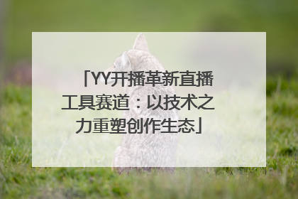 YY开播革新直播工具赛道：以技术之力重塑创作生态